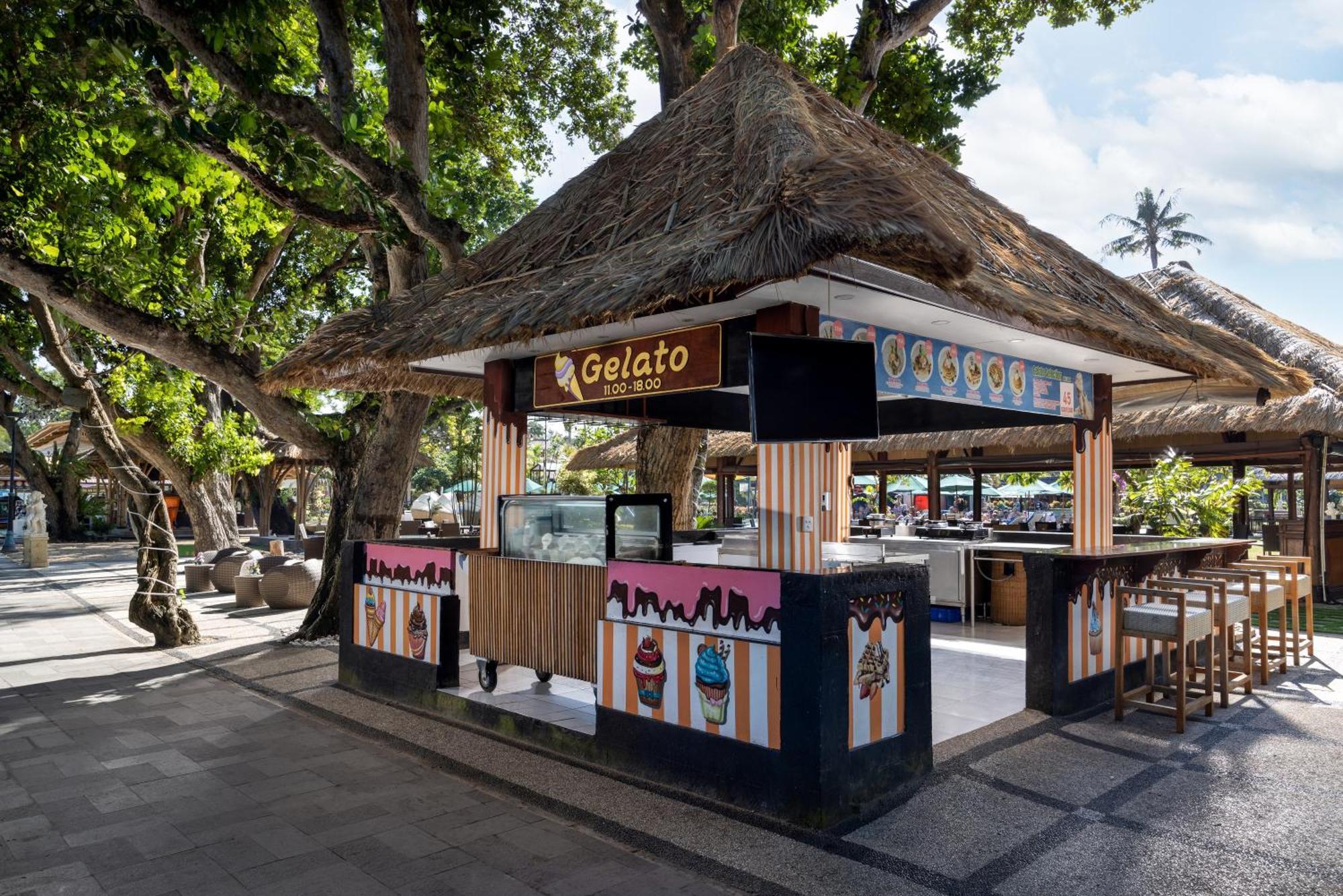 Prama Sanur Beach Bali Екстериор снимка Gelato kiosk in Bali, Indonesia